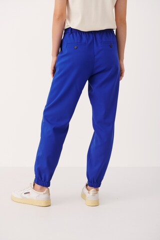 Part Two Tapered Pants 'Katja' in Blue