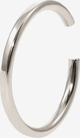 Stilnest Earrings in Silver: front