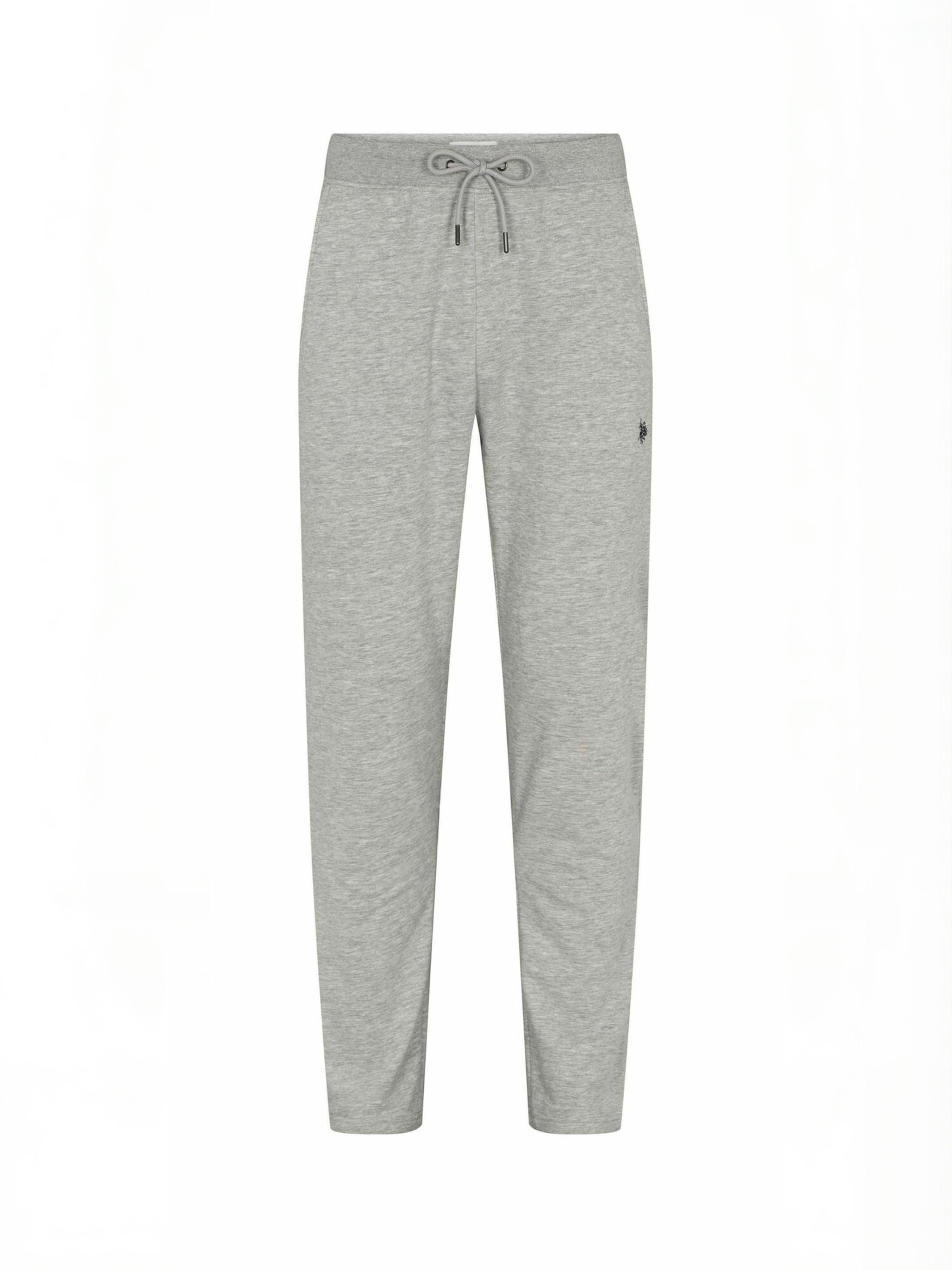 Pantaloni ' UMGeorge ' de la U.S. POLO ASSN. pe gri: față