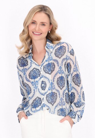 usha FESTIVAL Blouse in Mixed colours: front