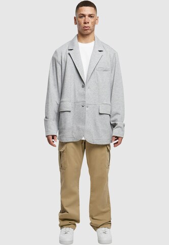 Coupe regular Veste de costume Urban Classics en gris : devant