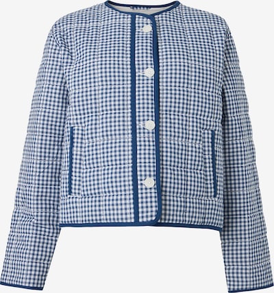 Demisezoninė striukė iš Abercrombie & Fitch, spalva – tamsiai mėlyna / margai mėlyna / balta, Prekių apžvalga