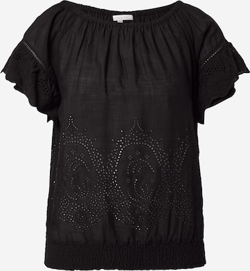 PATRIZIA PEPE Blouse 'CAMICIA' in Zwart: voorkant