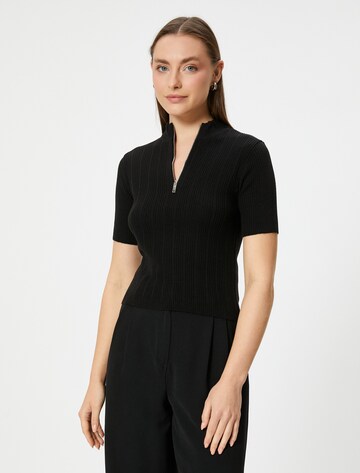 Koton Sweater in Black: front