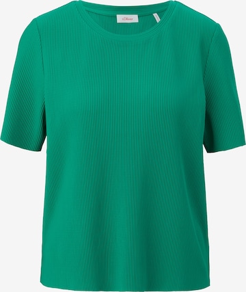 s.Oliver T-shirt i grön: framsida