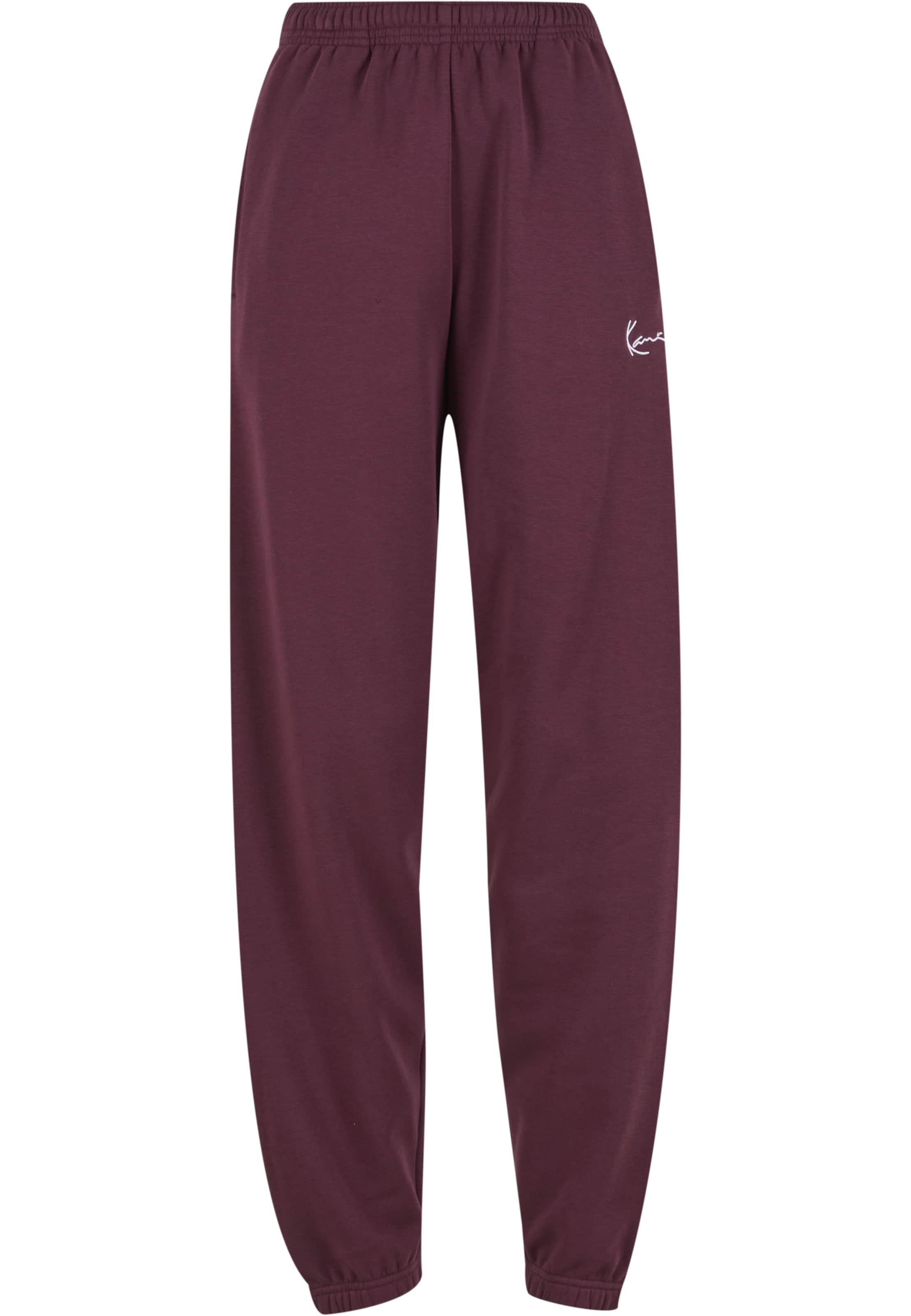 Effilé Pantalon Karl Kani en rouge : devant