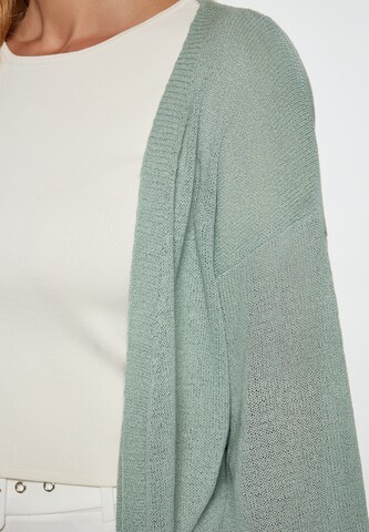 Cardigan usha WHITE LABEL en vert