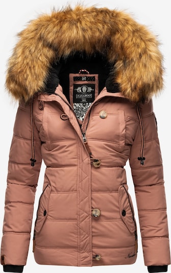 NAVAHOO Veste d’hiver 'Zoja' en marron / noisette, Vue avec produit