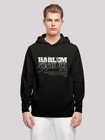 F4NT4STIC Sweatshirt 'Harlem' in Zwart: voorkant