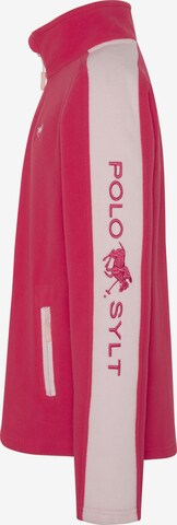 Polo Sylt Fleece Jacket in Pink