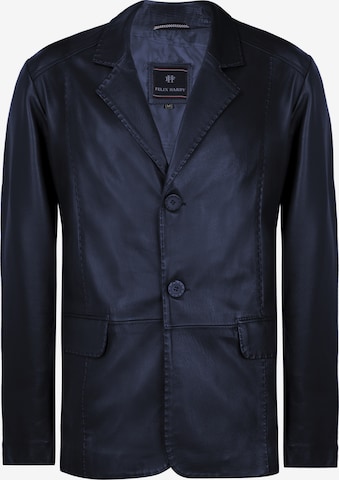 Felix Hardy - Casaco meia-estação em azul: frente