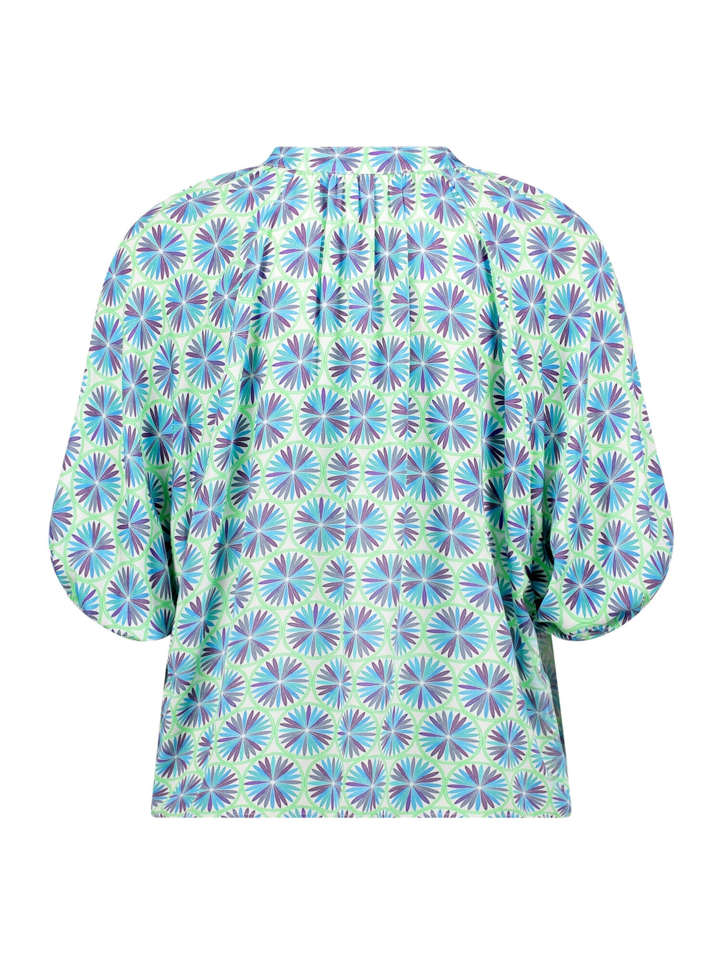 Cartoon Blouse in Groen