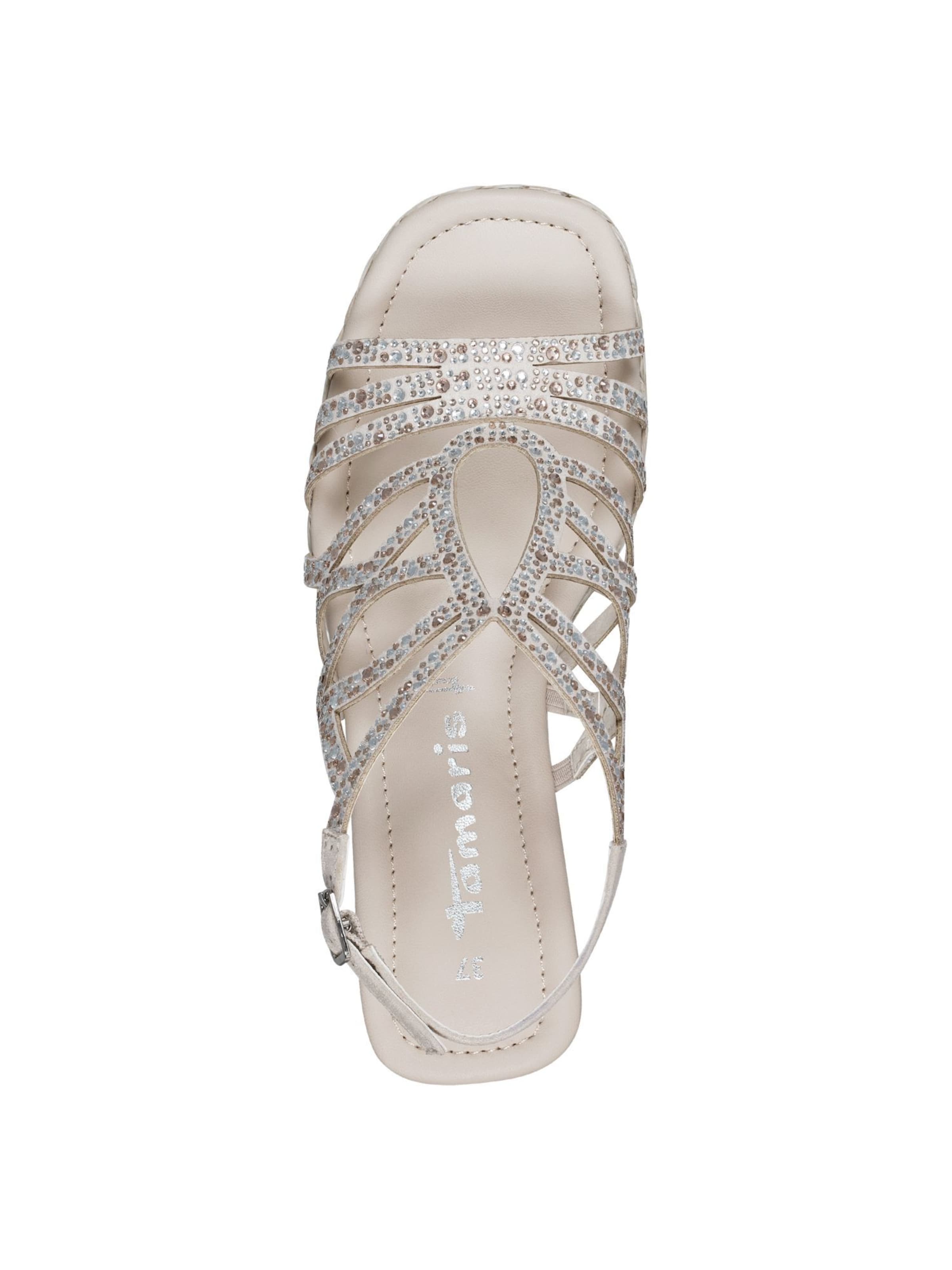 Tamaris Strap sandal in Beige