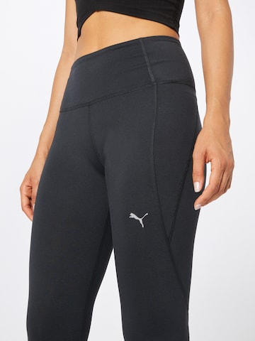 PUMA Skinny Workout Pants in Black