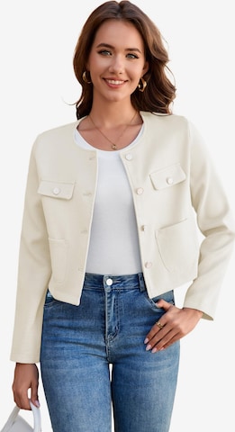 Yesfashion Blazer in White: front
