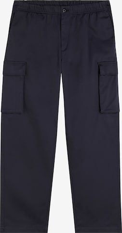 Pantalon cargo Calvin Klein Jeans en bleu : devant