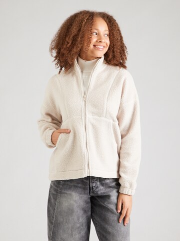 ONLY PLAY - Chaqueta polar funcional 'ONPMon' en beige: frente