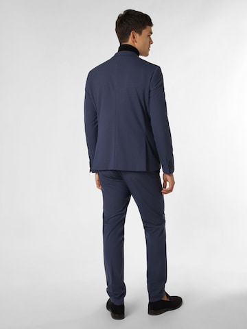 Finshley & Harding Slimfit Anzug 'Oakland/California' in Blau