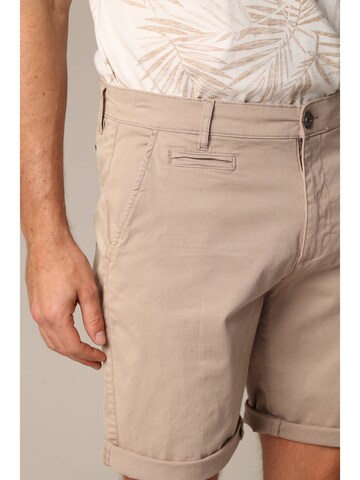 Deeluxe Slimfit Broek 'VARTY' in Bruin
