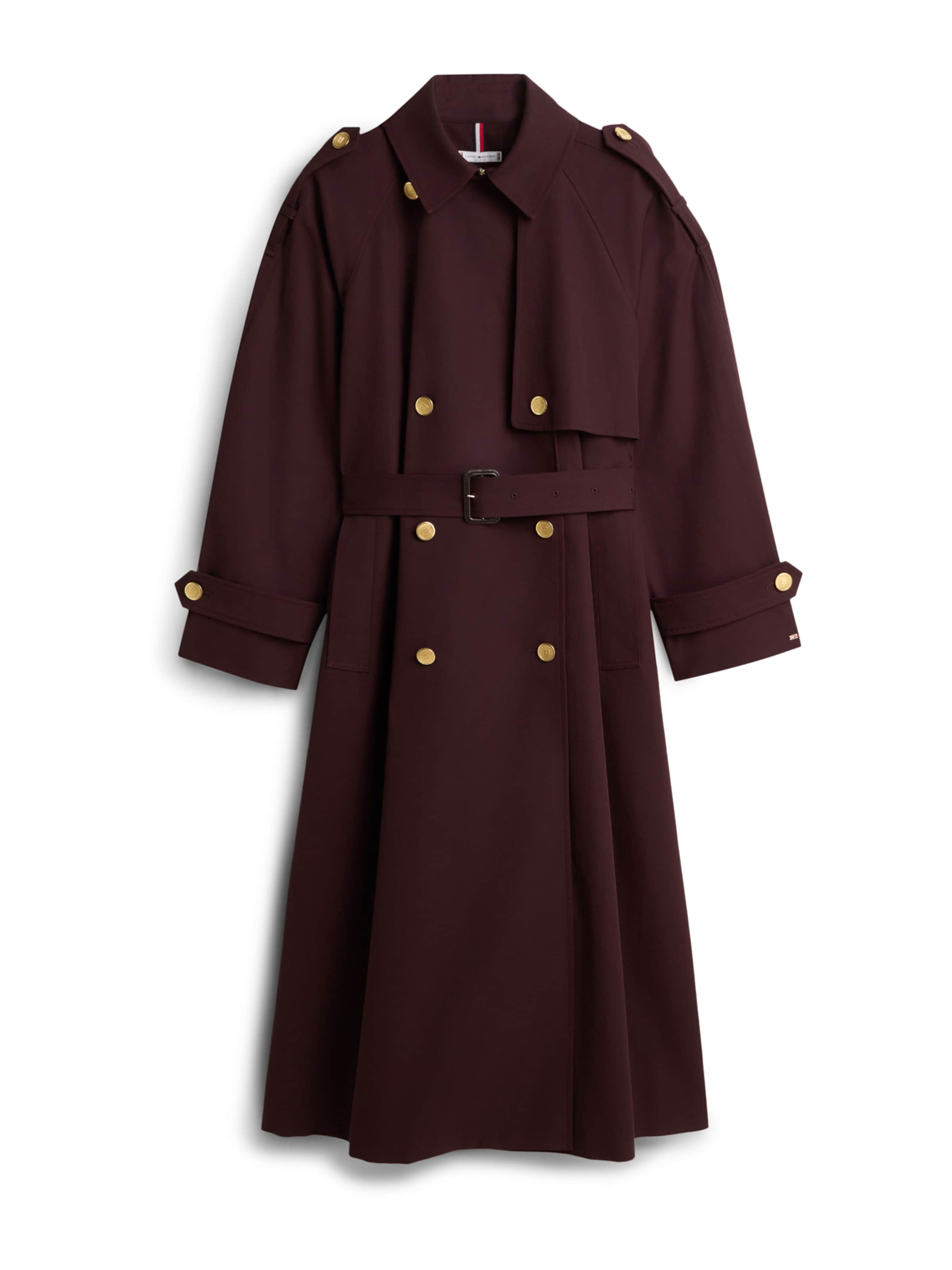 TOMMY HILFIGER Between-seasons coat in Chocolate, Item view