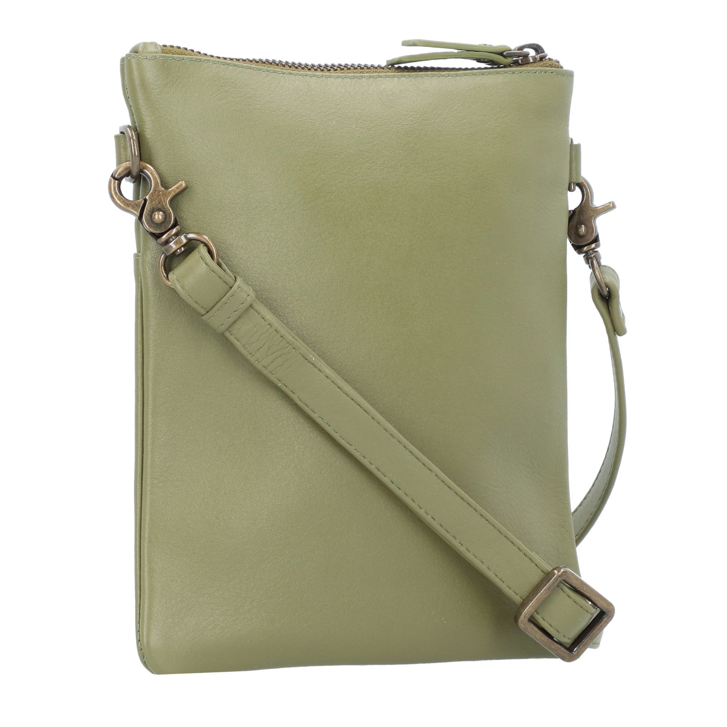 Borsa a tracolla 'Peru' di Esquire in verde