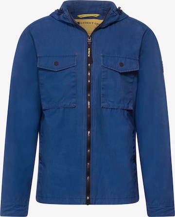 Street One MEN Between-Season Jacket in Blue: front