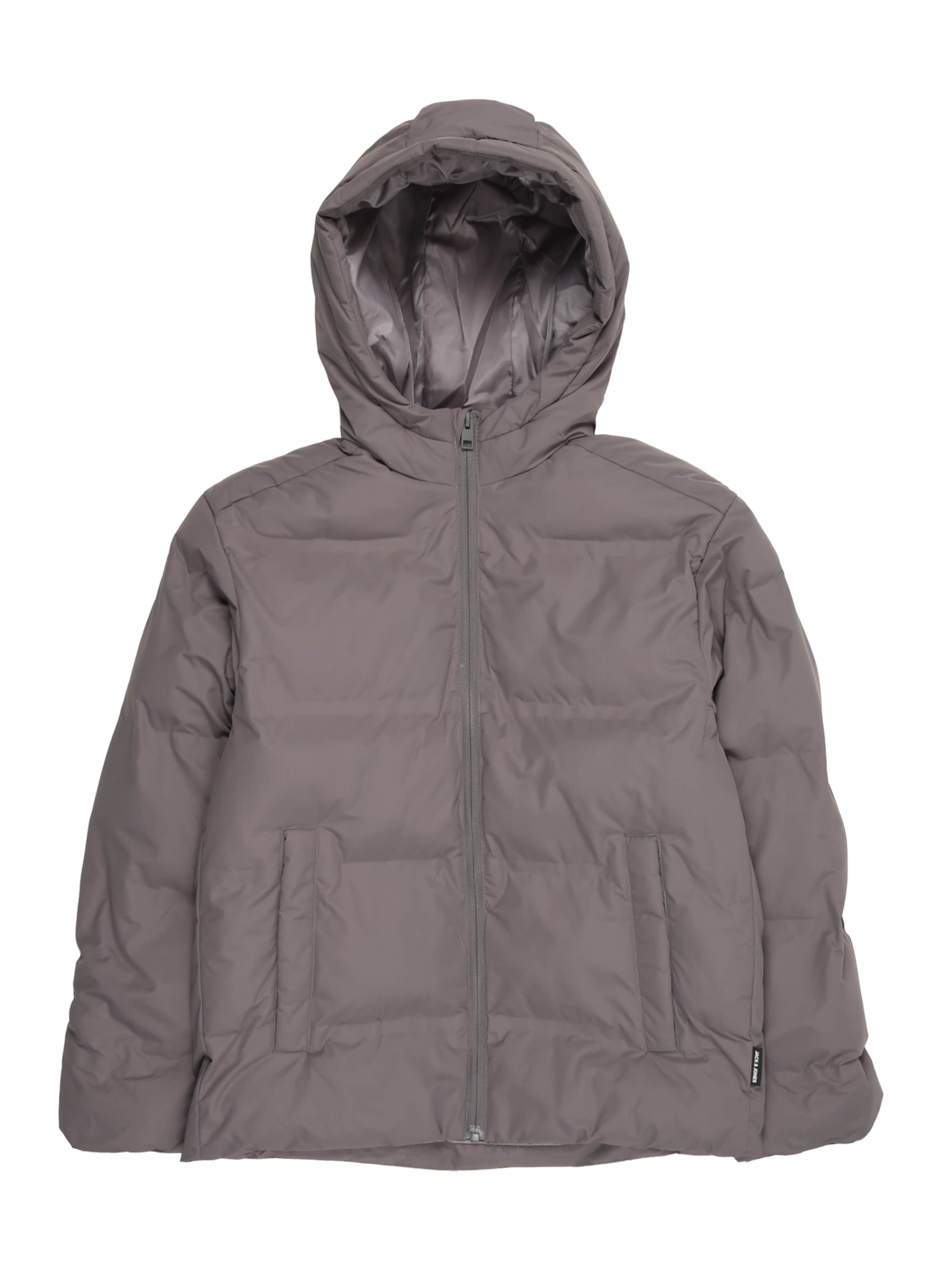 Jack & Jones Junior Zimná bunda 'ESOHO' - Sivá: predná strana