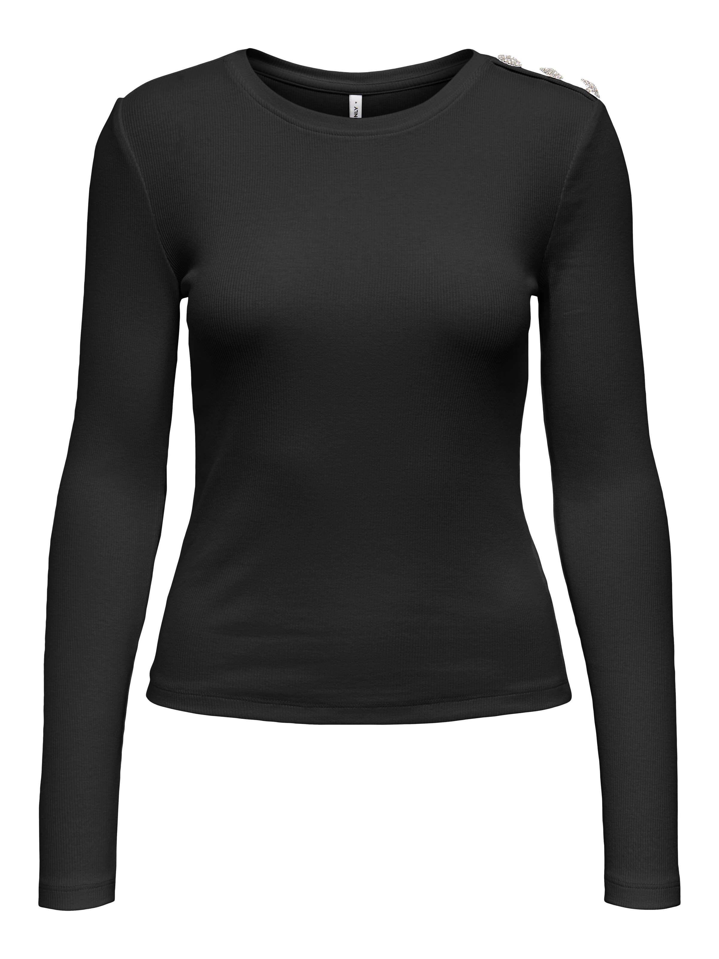 ONLY Shirt in Schwarz: Vorderseite