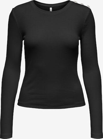 ONLY Shirt in Schwarz: Vorderseite