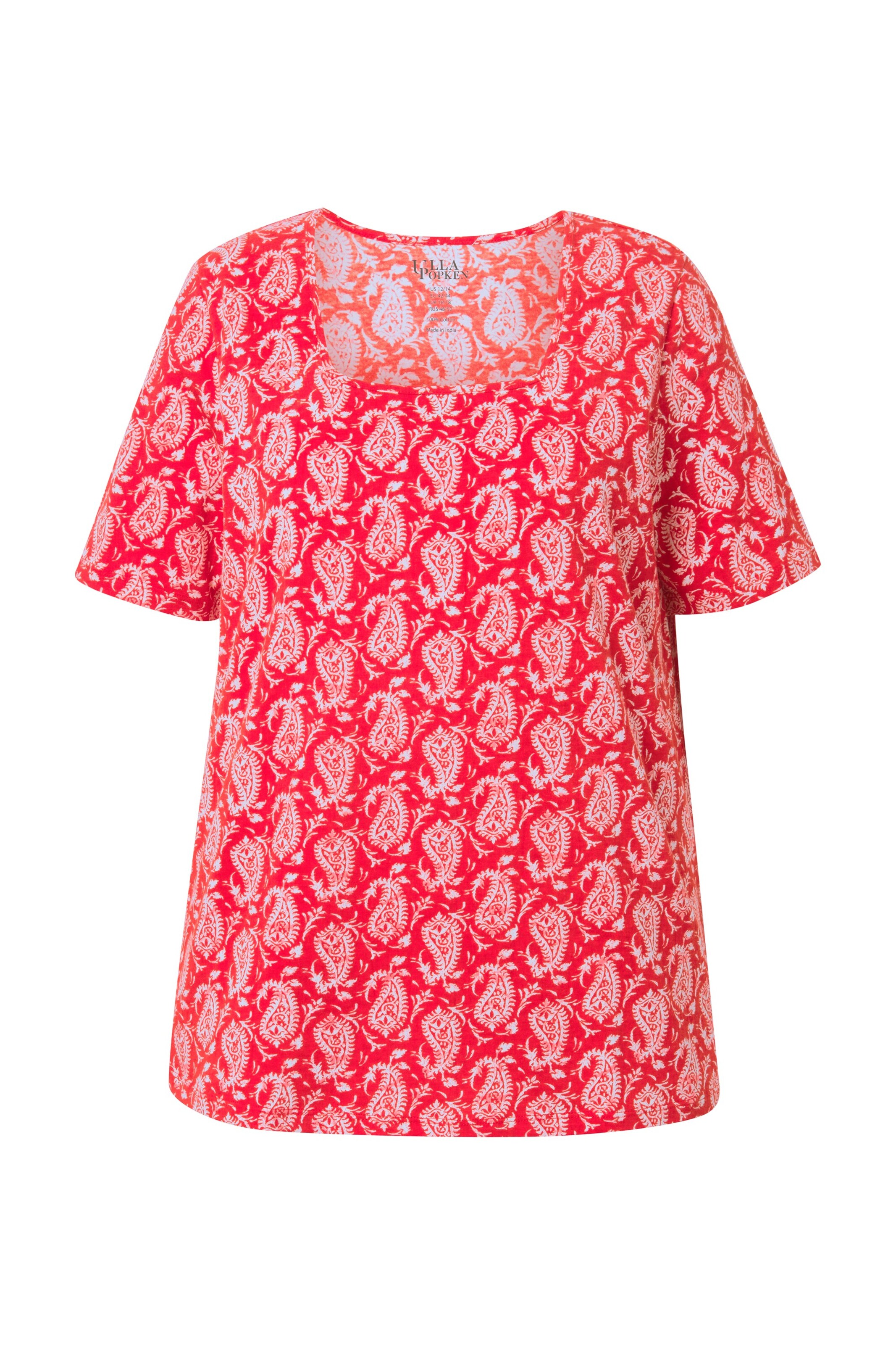 Ulla Popken Shirt in Red: front