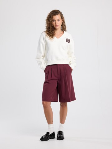 America Today Wide leg Broek in Rood