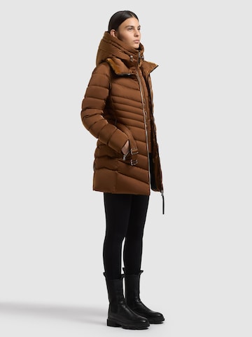 Cappotto invernale 'Kina2' di khujo in marrone