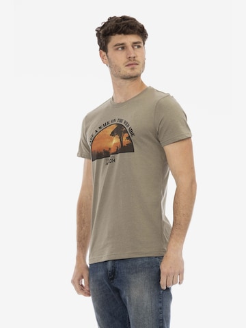 Trussardi Shirt in Groen: voorkant