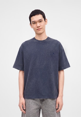 Tricou 'Lambert' de la Carhartt WIP pe albastru: față