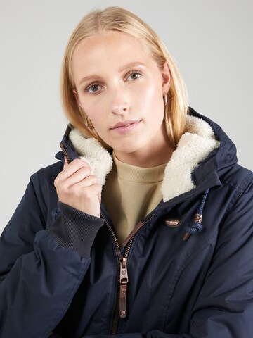 Parka mi-saison 'DANKKA' Ragwear en bleu