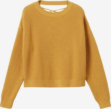 MANGO TEEN Pullover 'magarita' in Gelb: front