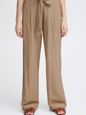 Fransa - Loosefit Pantalón 'Eve' en beige: frente
