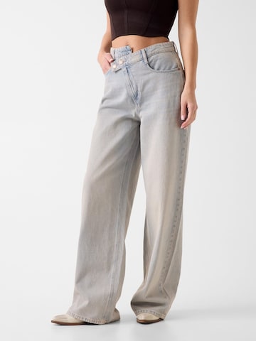 GUESS Wide leg Jeans in Blue: front