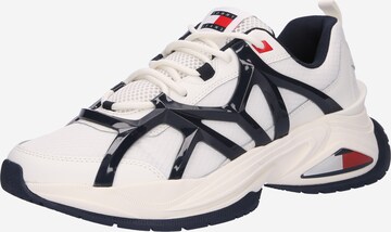 Sneaker low 'Cage' de la Tommy Jeans pe alb: față