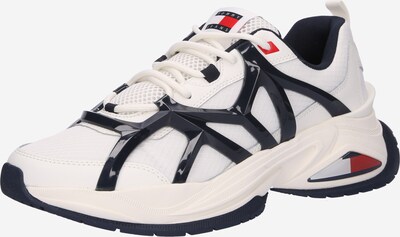 Tommy Jeans Sneakers laag 'Cage' in de kleur Navy / Rood / Zwart / Wolwit, Productweergave