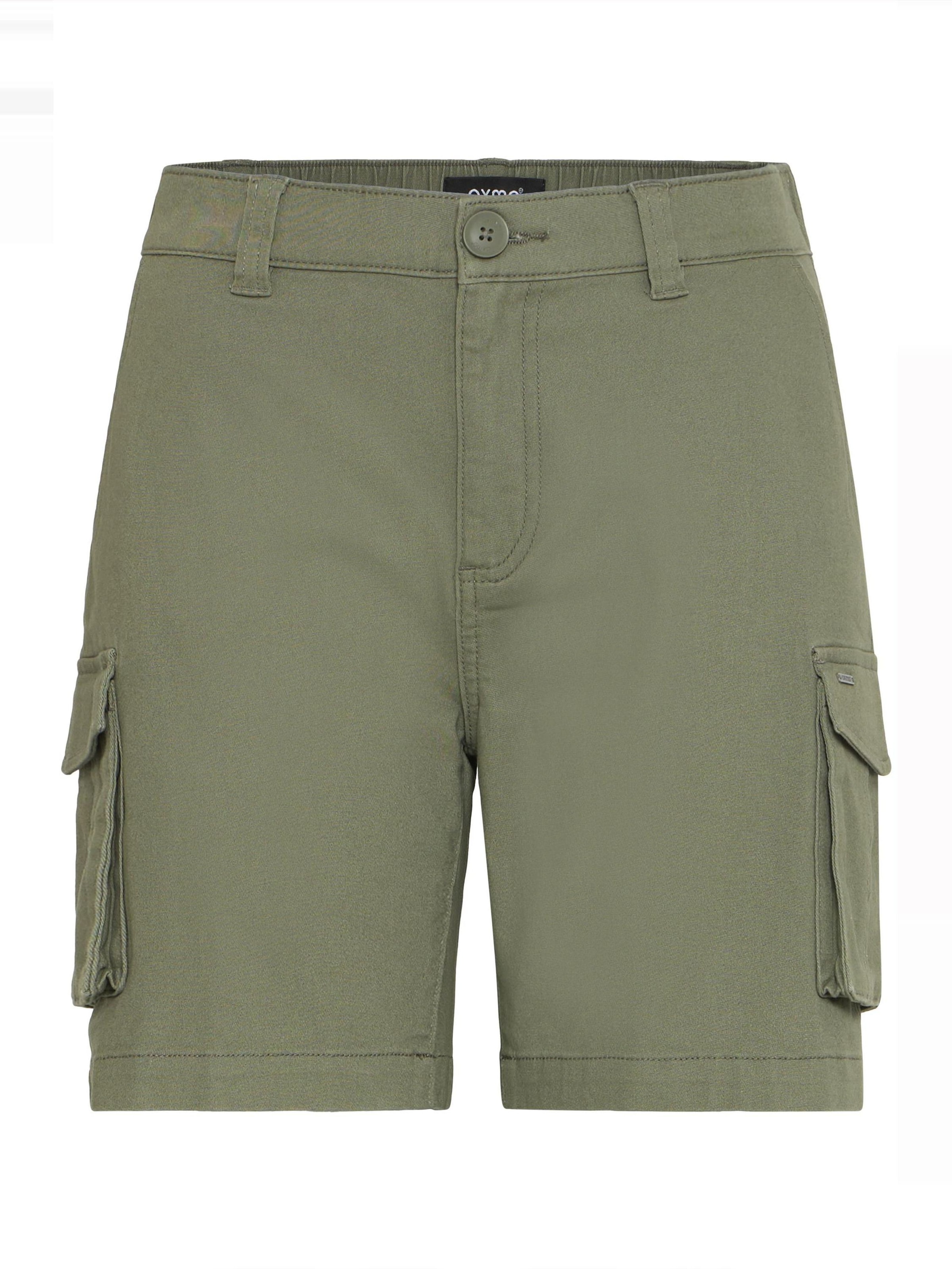 Oxmo Regular Cargobroek &#x27;Kvinne&#x27; in Groen: voorkant