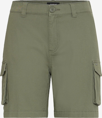 Oxmo - Pantalón cargo 'Kvinne' en verde: frente