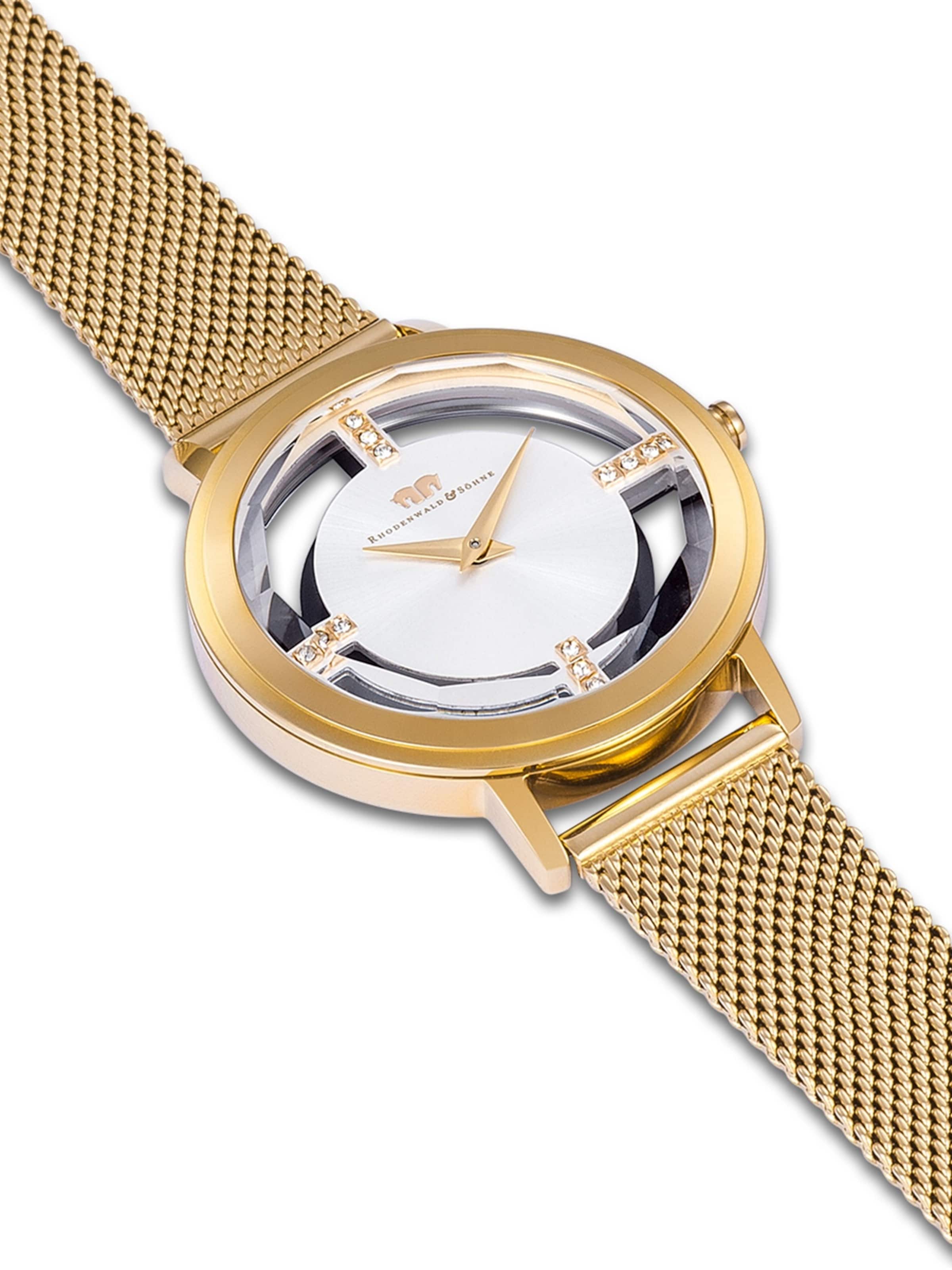 Rhodenwald & Söhne - Reloj analógico en oro