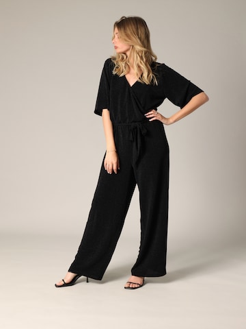 Deeluxe Jumpsuit 'Daisy' in Zwart: voorkant