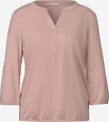 STREET ONE Shirt in Pink: Vorderseite