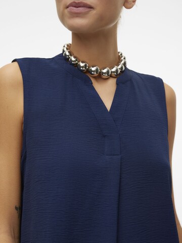 Chemisier 'ELVA T' VERO MODA en bleu