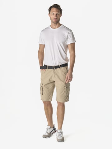 Regular Pantalon cargo KOROSHI en beige