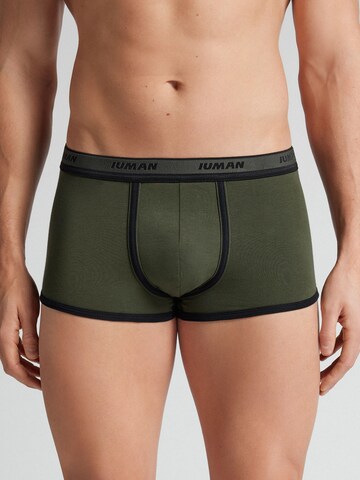 IUMAN Intimissimi Boxer shorts in Green: front