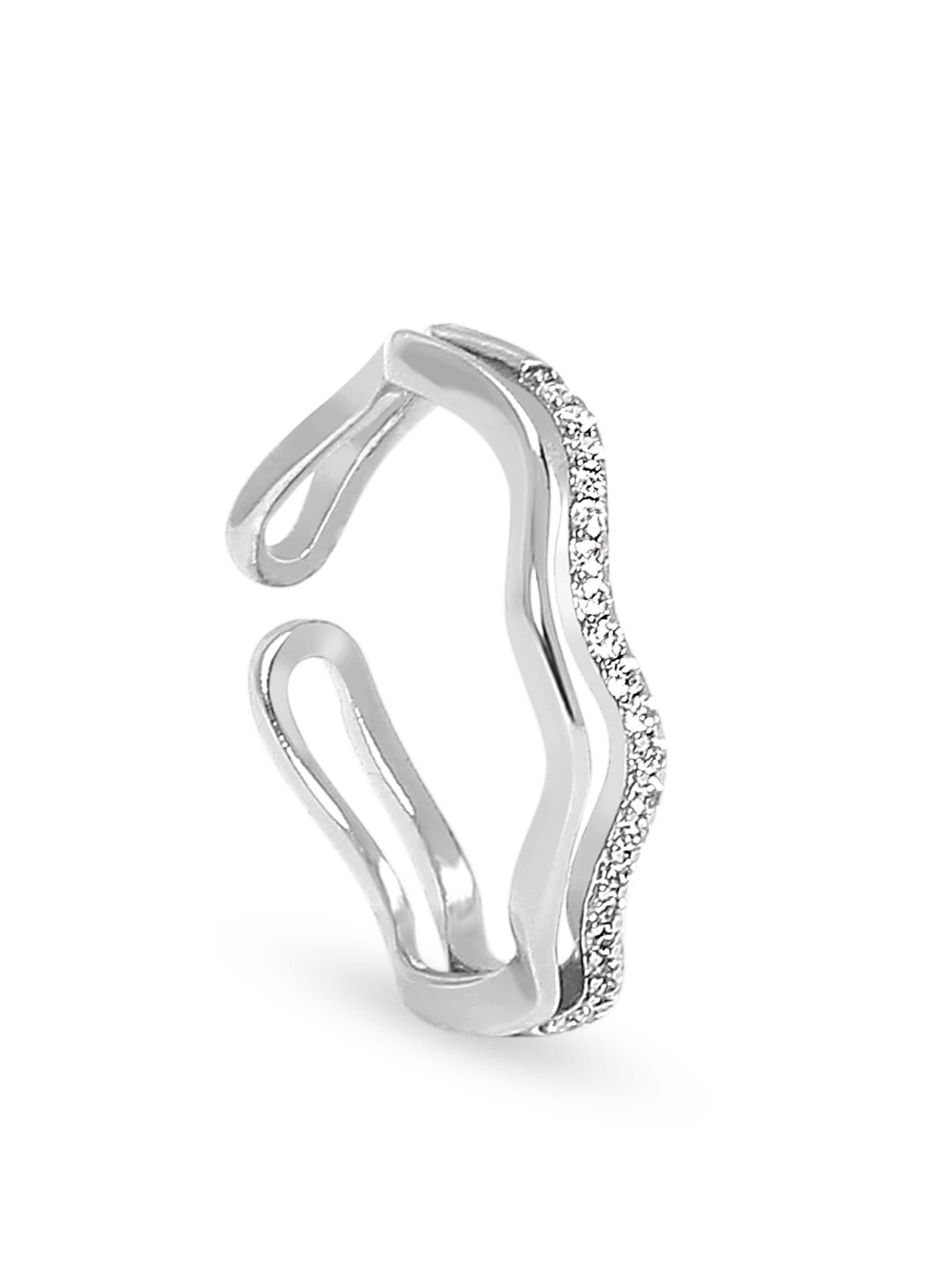 MISH Ring 'Fernanda' in Silber: Vorderseite