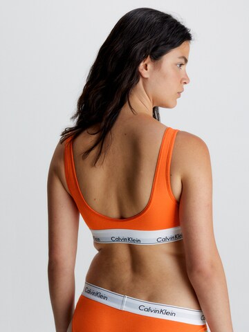Calvin Klein Underwear Bustier Nedrček | oranžna barva